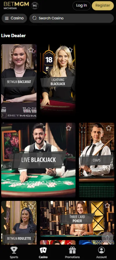 BetMGM Casino App Slots