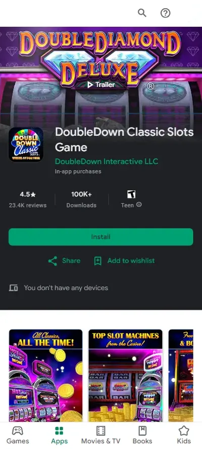 Doubledown Casino App for Android
