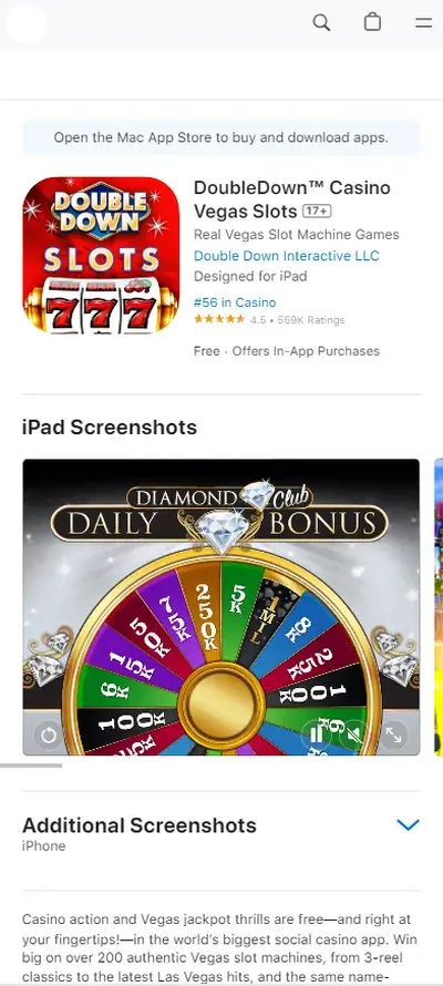 Doubledown Casino App for App